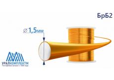 Бронзовая проволка БрБ2 ф 1.5
