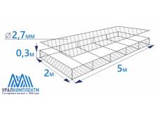Габион матрасного типа 5х2х0,3-2,7-Ц