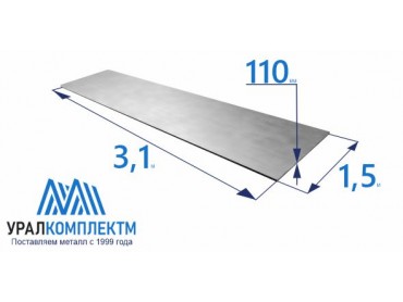 Лист г/к 110 низколегированный толщина 110 мм продажа со склада в Москве 