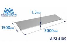Лист нерж х/к 1.5 AISI 410S мат