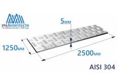 Лист нерж г/к 5 AISI 304