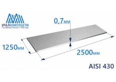 Лист нерж х/к 0.7 AISI 430 шлиф