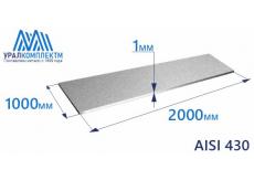 Лист нерж х/к 1 AISI 430 шлиф