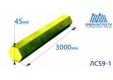 Латунный шестигранник ЛС59-1 ф 45х3000 пресс
