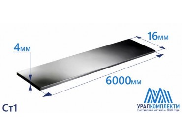 Полоса г/к 16х4 Ст1 толщина 4 мм продажа со склада в Москве 