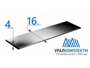 Полоса г/к 16х4 Ст1 толщина 4 мм продажа со склада в Москве 