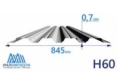 Профнастил Н60 оцинкованный 0.7
