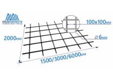 Сетка дорожная 100х100х6