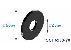 Шайба увеличенная d22 ГОСТ 6958-70