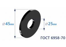 Шайба увеличенная d24 ГОСТ 6958-70