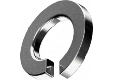 Шайбы пружинные нормальные ГОСТ 6402-70 цинк