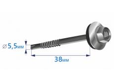 Саморезы 5.5х38 Zn удл. сверло 400 шт.
