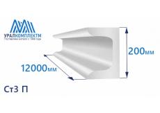 Швеллер 20П оцинкованный