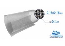 Сетка тканая нержавеющая 0.16х0.16х0.1
