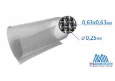 Сетка тканая нержавеющая 0.63х0.63х0.25