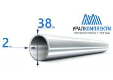 Труба нержавеющая бесшовная 38х2