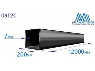 Труба профильная квадратная низколегированная 200х7