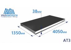 Титановая плита АТ3 38х1350х4050