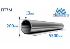 Титановая труба ПТ7М 200х13х5500