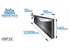 Уголок низколегированный 140х90х10